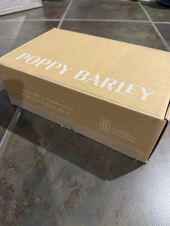 Poppy Barley The Gallery Mary Jane Cornflower Patent Ankle-Strap Flats - Picture 9 of 9